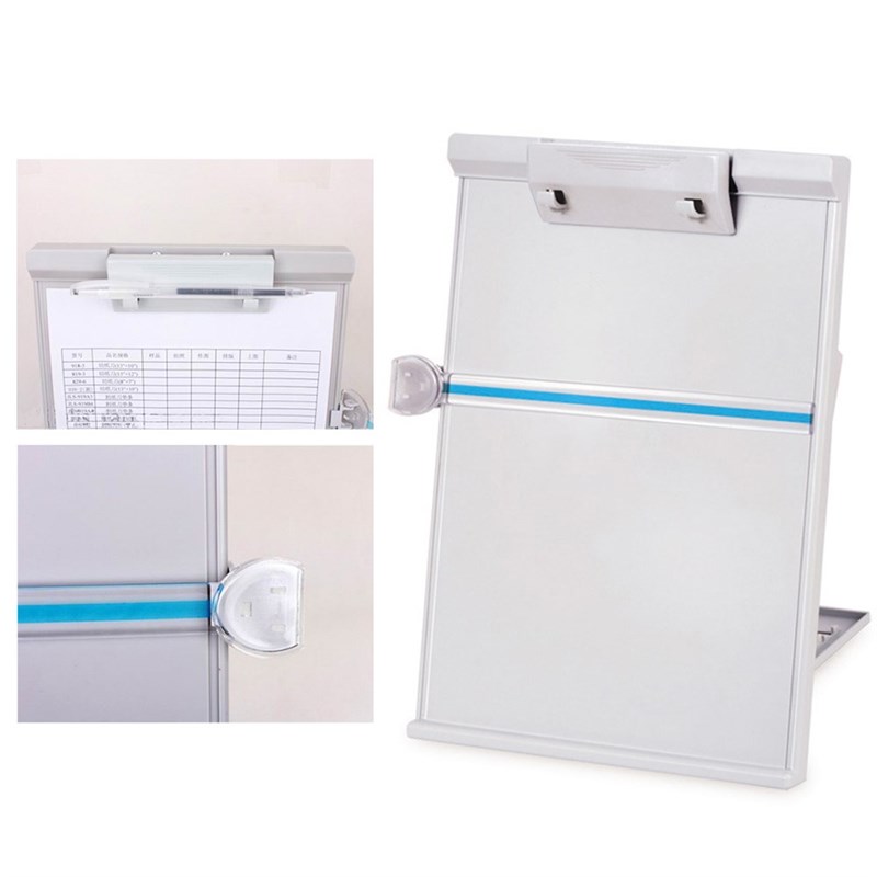 新品Clipboard Anti-Skid Writing Board A4 Pad Plate Clip Plas
