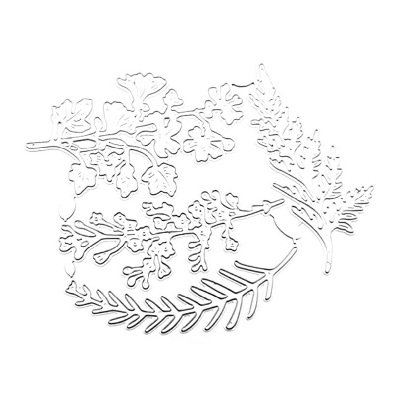Four Leaves Metal Die Cuts Plant Leaf Cutting Dies