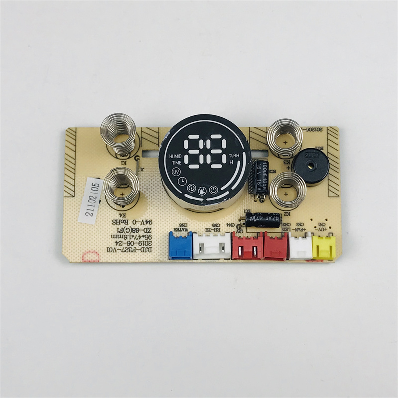 德尔玛加湿器配件线路板DEM-F327控制板DJD-F327-V01显示板灯板