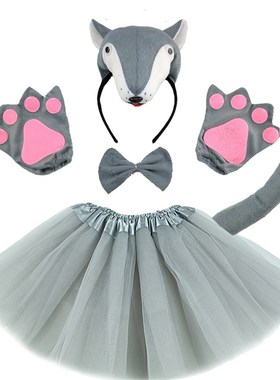 Kostum Serigala Rubah Hewan Anak-anak  untuk Pesta Ulang Tah