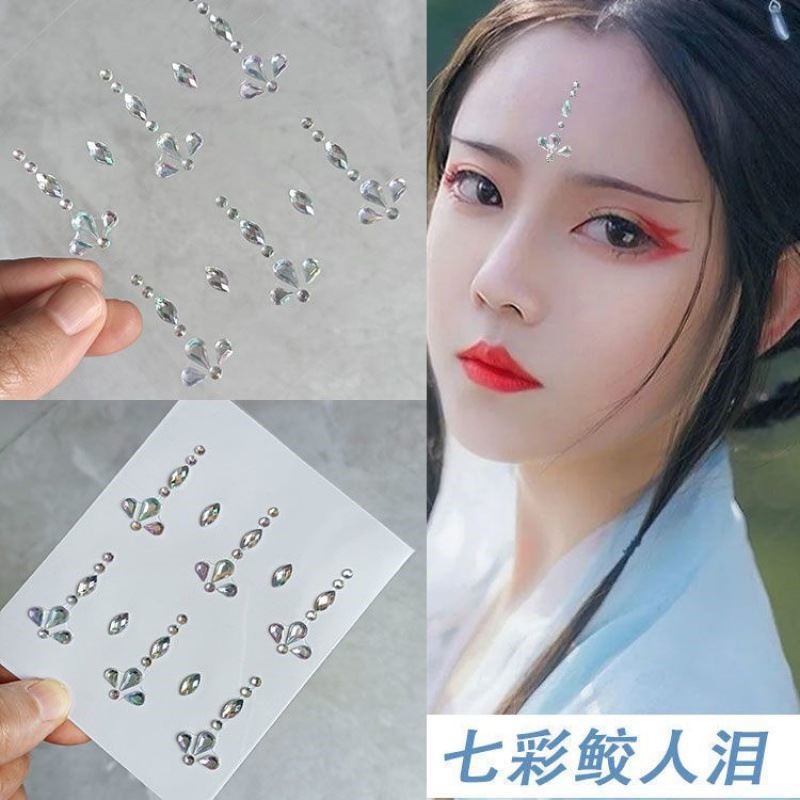 Sticker Diamond Flicker Eye Makeup Halloween Makeup Face