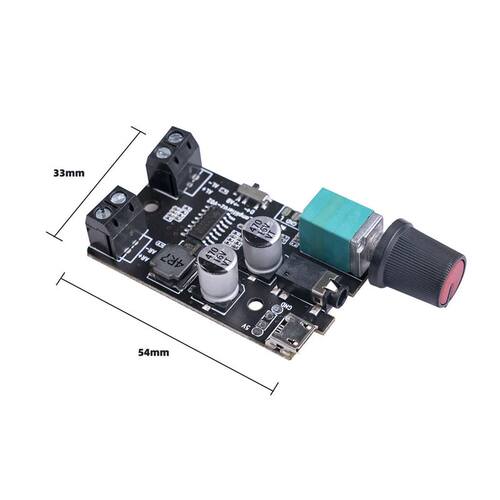 LTK5328立体声双声I道4欧5W微型数字功放D类 A/B类功率放大器DIY