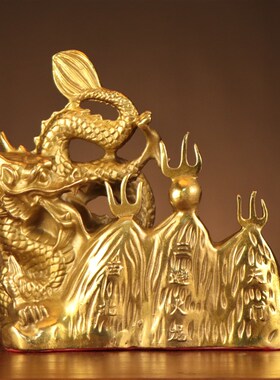 好货中山堂黄铜避火龙房屋调整火烧天门化解乾位西北东北角双龙避