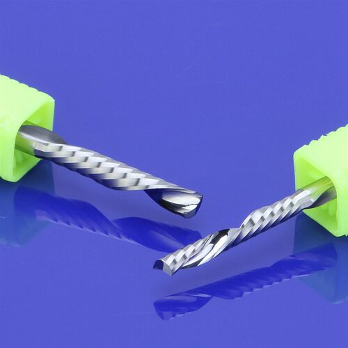 极速10Pcs AAA SHK 3.175/4/5/6/8/10mm Left Spiral down cut on