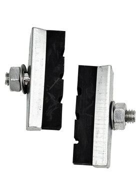 自行车刹车皮16/20/24/26寸单车前刹皮飞车山地车越野车黑色闸皮