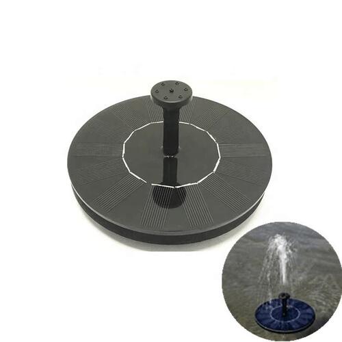 好货1w Free Standing Floating Solar Fountain Garden Water