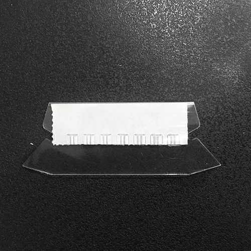 25pcs/box Hanging File Folder Tab Transparent  Sorting Ho