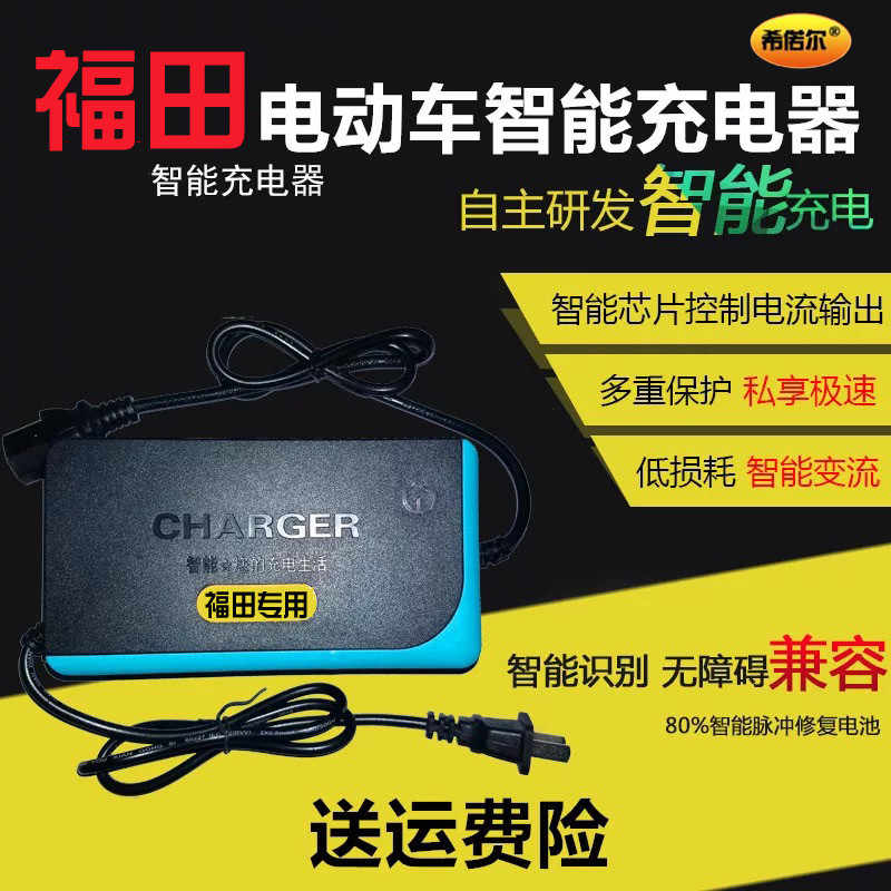 原装福田电动车电瓶充电器48V12AH60V20A64V72V32A30A84V96V45A