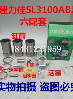 。力佳sL100AB-2柴油机四配套,原厂配件 六配套 缸套 活塞 活塞