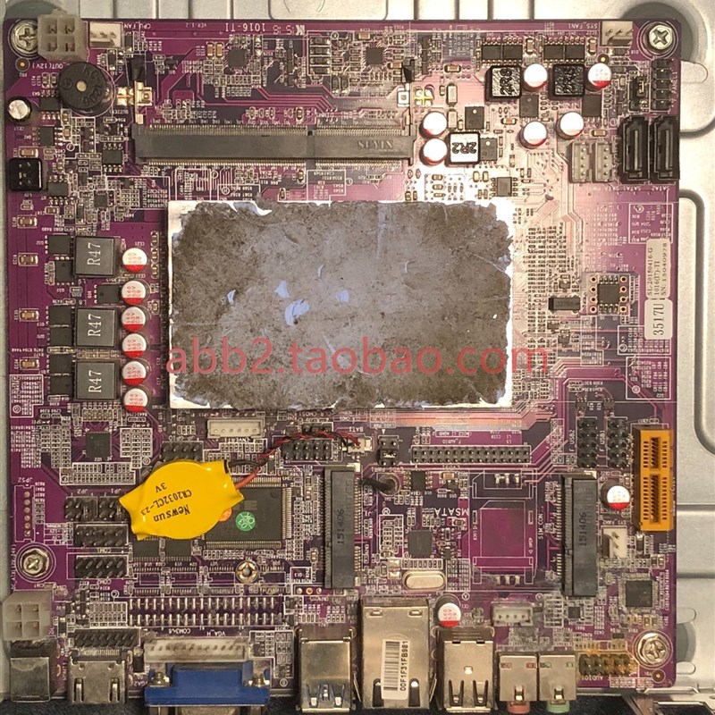 itx工控机主板 i7-3517u一个PCIE*1插槽一个内存槽两个msata插槽