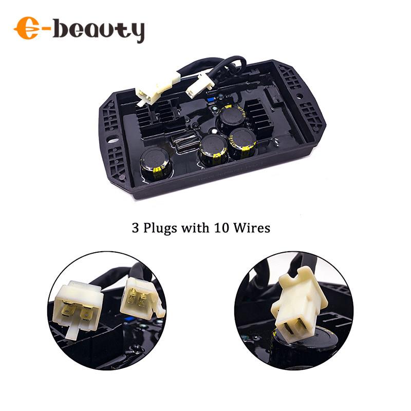 15KW励磁调压板TT93-1 十线三插三相400V 发电机组自动电压调节器