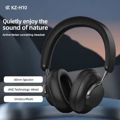 KZ-H10 Wireless Headphones Active Noise Cancelling Headset