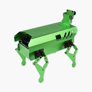 PIPY足机 器人狗基于树P开源仿生机器派配莓件四包