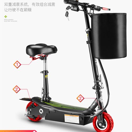 好货包邮代驾迷你电动车成人自行车成人滑板车小型电动车折叠电动