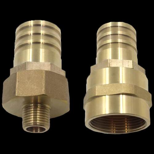 全铜宝塔接头1.5寸2寸DN32 40 50内外丝皮管胶管水管软管插口水咀