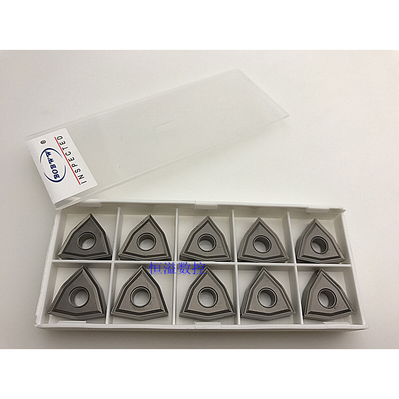 BOBWW 金属陶瓷刀片 WNMG080404/08 BN60/BN80 加工钢件 数控刀片