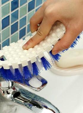 N日本km洗衣刷卫生间用清洁刷瓷砖地砖用可弯曲清洗刷01173