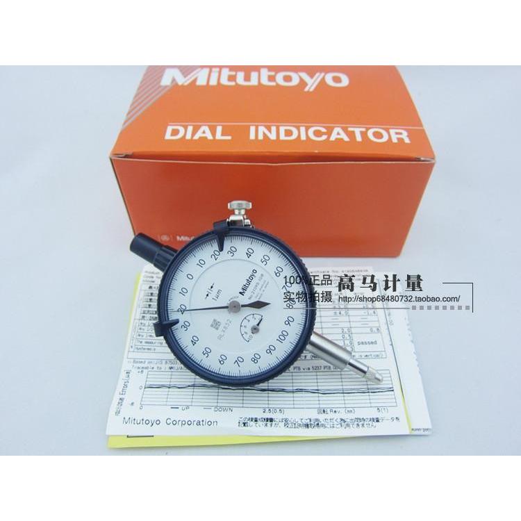 日本三丰Mitutoyo 三丰千分表指针式 2109A-10 0-1*0.001mm指示表