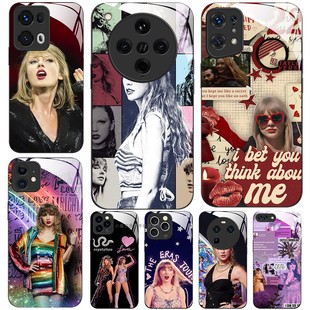 11K12K11K10 玻璃手机壳适用OPPO X7X6X5X3RENO13RPO12 PRO 霉霉泰勒斯威夫特 FINDX8