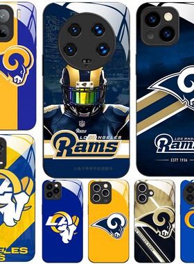 玻璃手机壳适用小米17 15 14 13 11 12 12X 12S 13 PRO ULTRA Los Angeles Rams洛杉矶公羊队