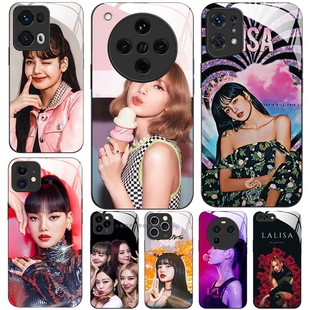 11K12K11K10 玻璃手机壳适用OPPO X7X6X5X3RENO13RPO12 PRO lisa叻莉莎·玛诺班blackpink FINDX8