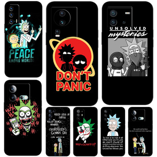 neo9 IQoo12 7SE 瑞克和莫迪 硅胶软手机壳适用OPPO pro 竞速版 6SE