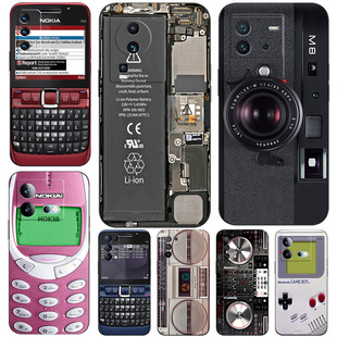 neo9 IQoo12 7SE 搞笑诺基亚复古 硅胶软手机壳适用OPPO pro 竞速版 6SE