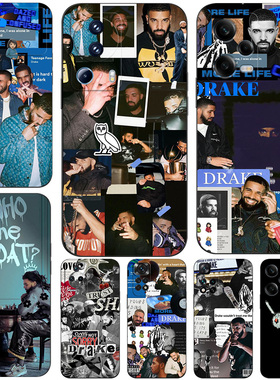 硅胶软手机壳适用红米NOTE13K70K50K6012turbo11PROPLUS+K70K60K50至尊K40K40SK30iUltra5G drake说唱公鸭