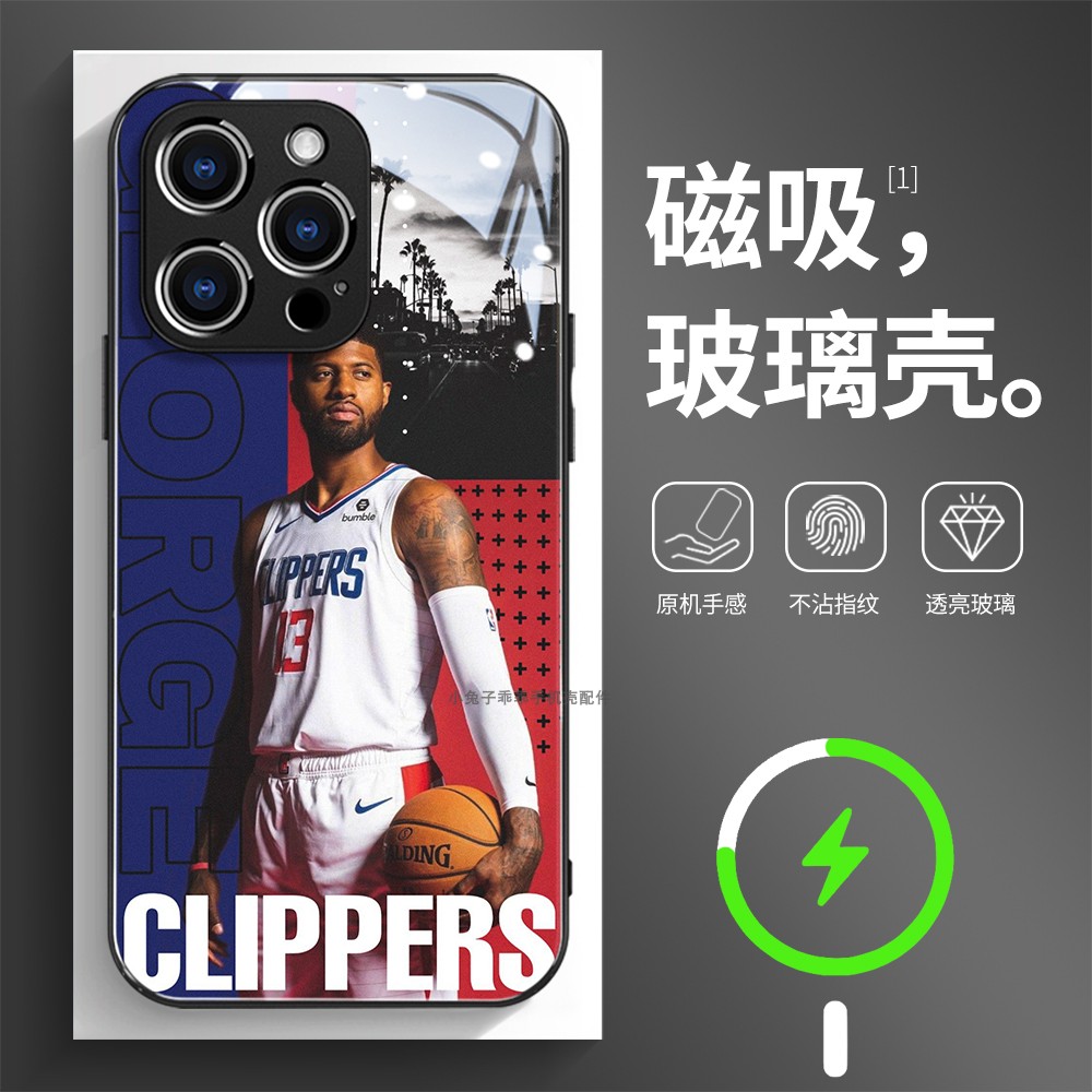 磁吸玻璃壳适用苹果个性潮流