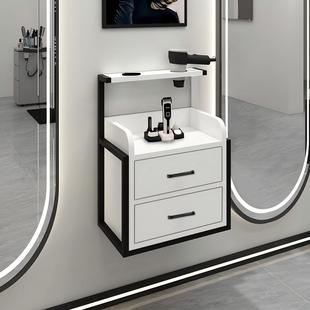 理发店工具柜美发店镜台剪发柜美容院小推车发廊专用吹风机置物架