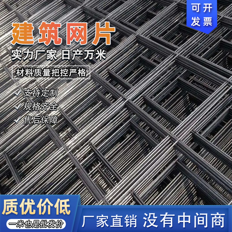 厂销建筑镀锌钢丝网片 专业生产各种规格网片 钢筋网片铁丝网地品