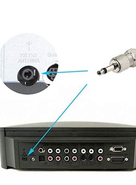 FM Radio Antenna F Male for Denon Pioneer Onkyo Yamaha Maran