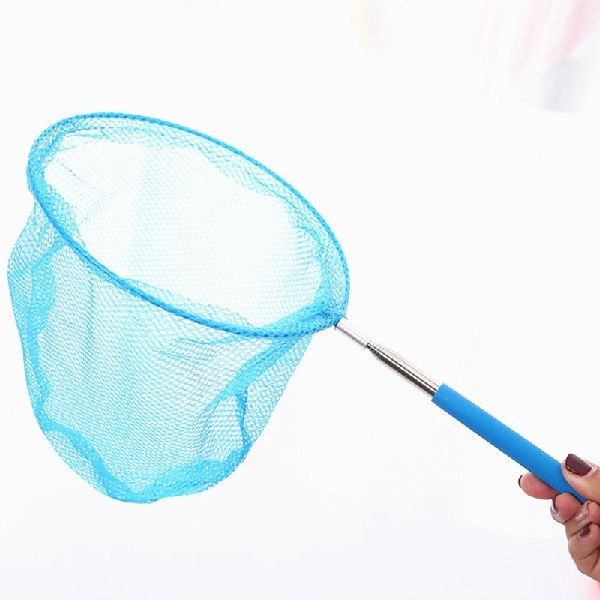 New 1PCS Extendable  Retractable Fishing Net Telescoping