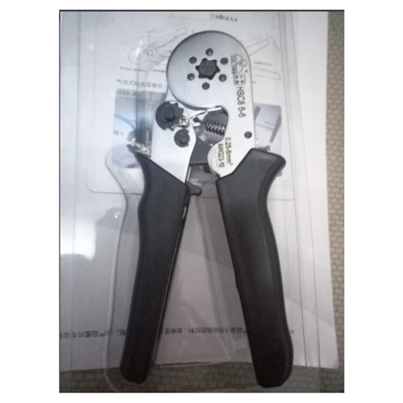 新品新品厂自调式工具压线钳冷压w端子四角六角压接钳.子圆管型针