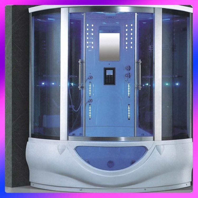 家庭用汗蒸房桑拿房干蒸光波房汗蒸箱红外线淋浴房steamroom热疗