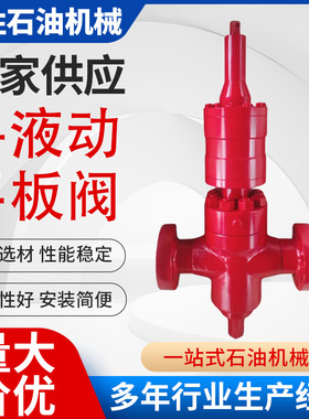 手液动闸阀厂家承接加工Manual hydraulic gatevalve手液动平板阀