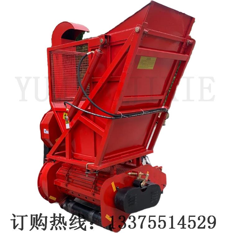 自卸式秸秆青储二次粉碎秸秆粉碎柔丝收割机玉米秸秆回收机
