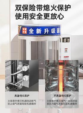 新款型烤鸭炉商用电热燃气烤炉烤鸡腿烤箱自动旋转木炭烤鸡炉