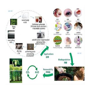 包装金葱粉植物纤维素水降解金葱粉生物降解制品工艺品可降解闪粉