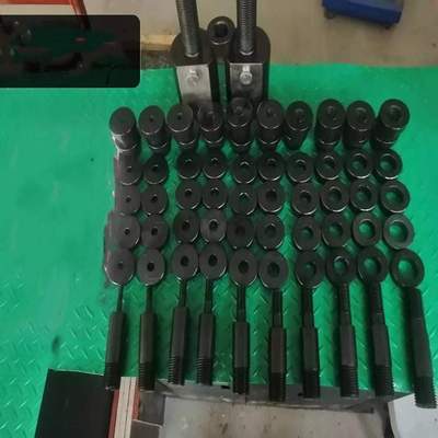 高强螺栓拉伸试验夹具 楔负载试螺栓拉伸试验夹具、螺栓试验机