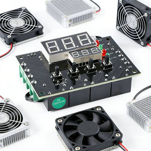 TEC12V半导体温控器12V15A制冷片专用自动恒温控制器正负自动切换
