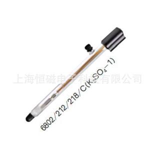 供应上海罗素电化学电极218银氯化银电极玻璃单盐桥参比电极