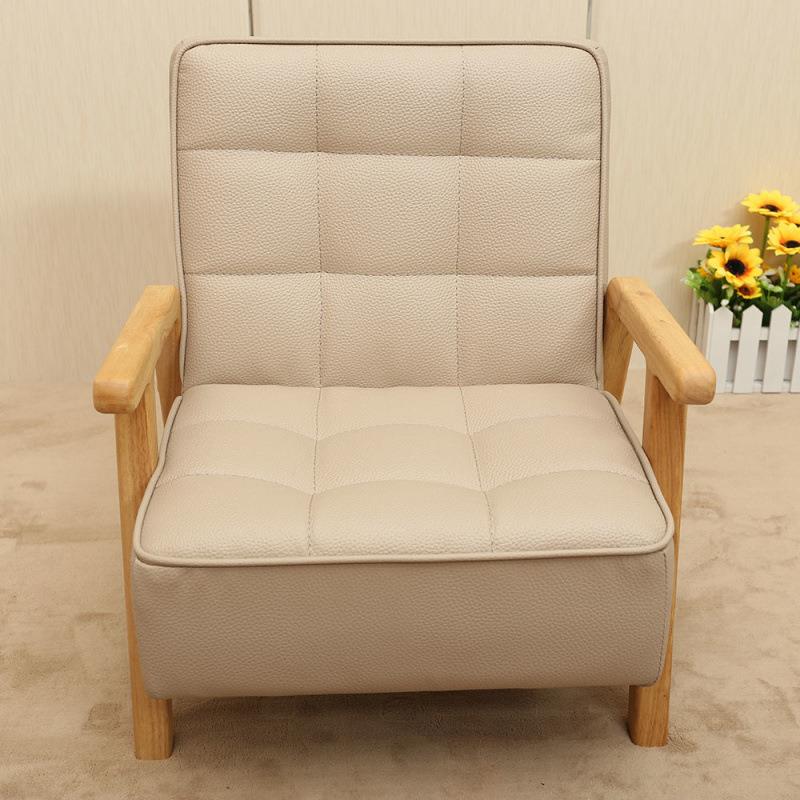 儿童小沙发简约现代实木迷你休闲单人双人可爱宝宝小孩座椅小凳子