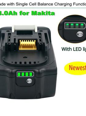 BL1860充电电池18V8000mAh锂离子适用于牧田18v电池