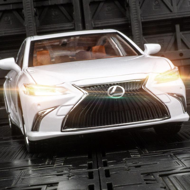 金丽方1901-14仿真es300h模型摆件玩具汽车金属收藏合金车模