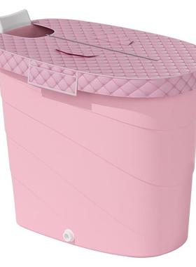 泡澡桶成人家用大人洗澡桶塑料浴缸小户型浴桶全身浴盆可坐沐浴桶