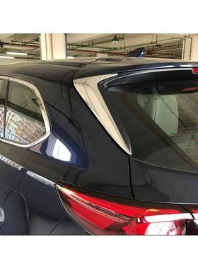 适用于17款马自达CX-9后三角窗饰条CX9后窗三角装饰亮条