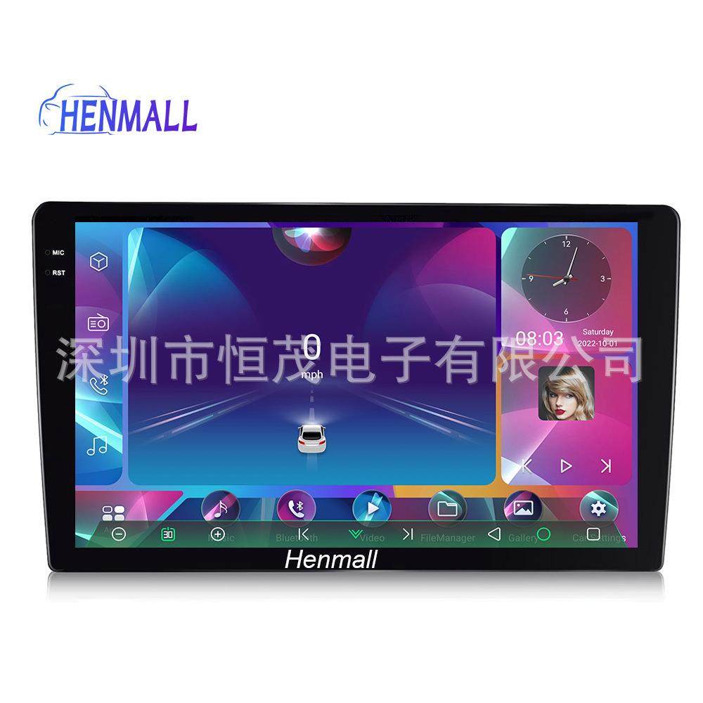 新款安卓高通适用于套框通用9寸10寸中控导航CarRadio外贸