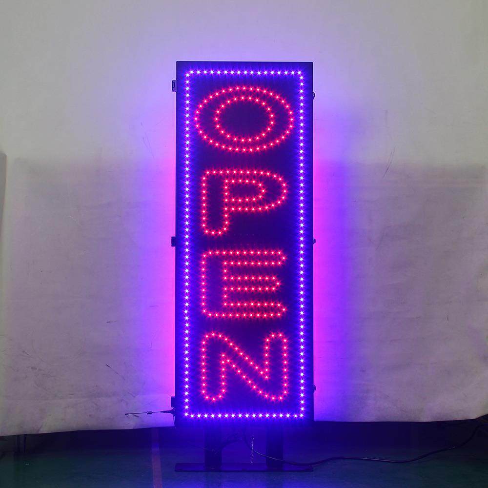 双面立式led创意英文字母灯造型发光字室外防水open广告牌