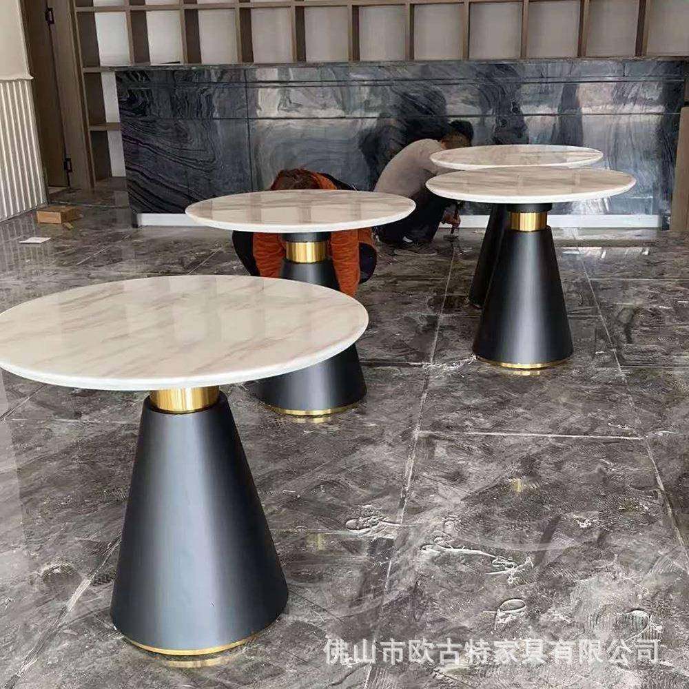 双色锥桶洽谈桌201不锈钢钛金拉丝封油边几欧式小户型居家茶几,金属材料及制品,金属加工件/五金加工件,淘宝优惠券,粉丝福利购,淘宝优惠卷